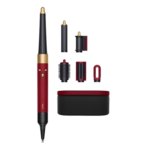 حالت دهنده مو دایسون مدل Airwrap HS08 Red Velvet/Gold زرشکی/طلایی